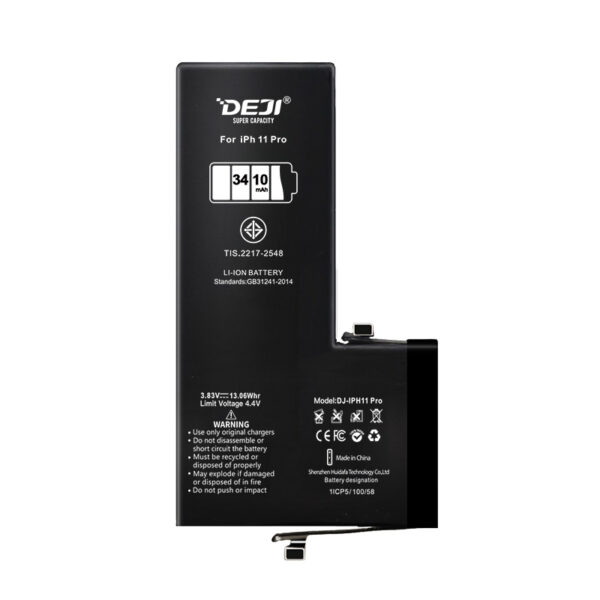 iPhone 11 Pro Battery (3410 mAh) by DEJI® | Superior Quality