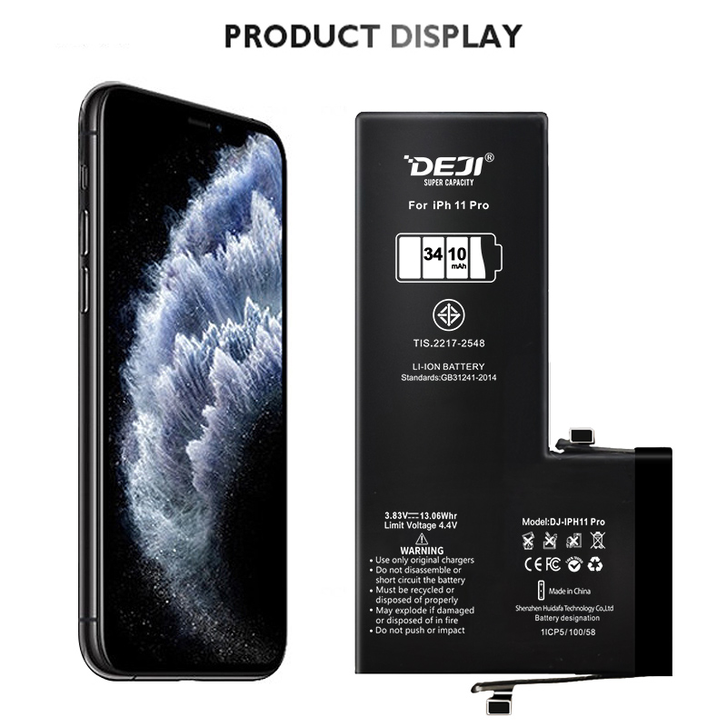 iPhone 11 Pro Battery (3410 mAh) by DEJI® | Superior Quality