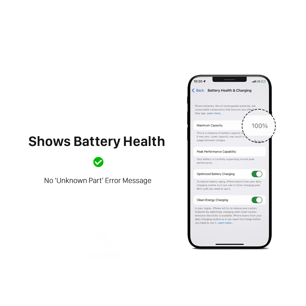 iPhone X Battery (3500 mah) by DEJI® | Ultimate Power