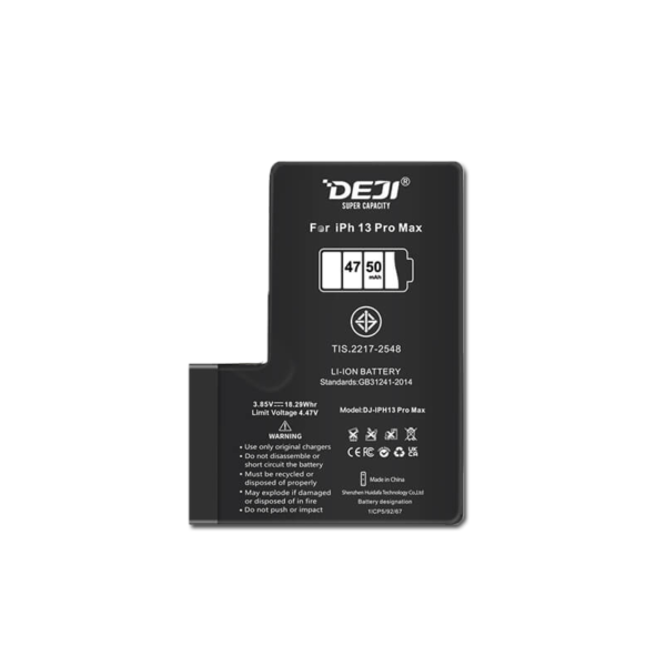 iPhone 13 Pro Max Battery (4750 mAh) by Deji® | Superior Backup