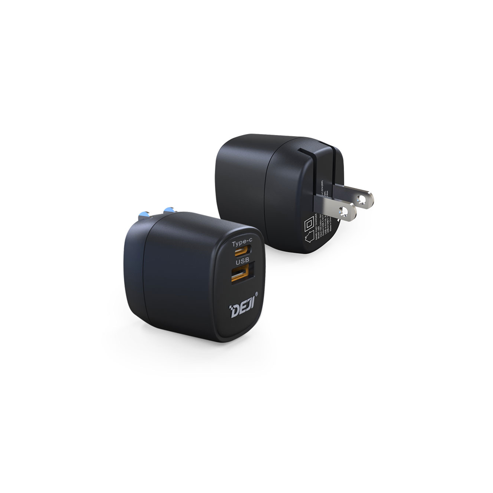 20W Dual Port Compact Adapter by DEJI® | Efficient Charger