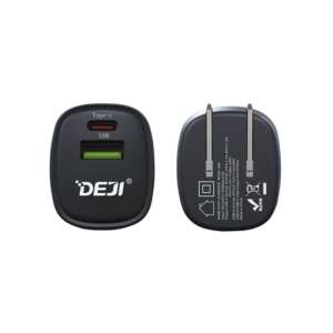 20W Dual Port Compact Adapter by DEJI® | Efficient Charger