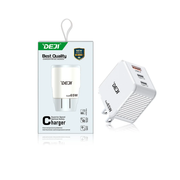 65W Compact Adapter by DEJI® | Innovative Charger