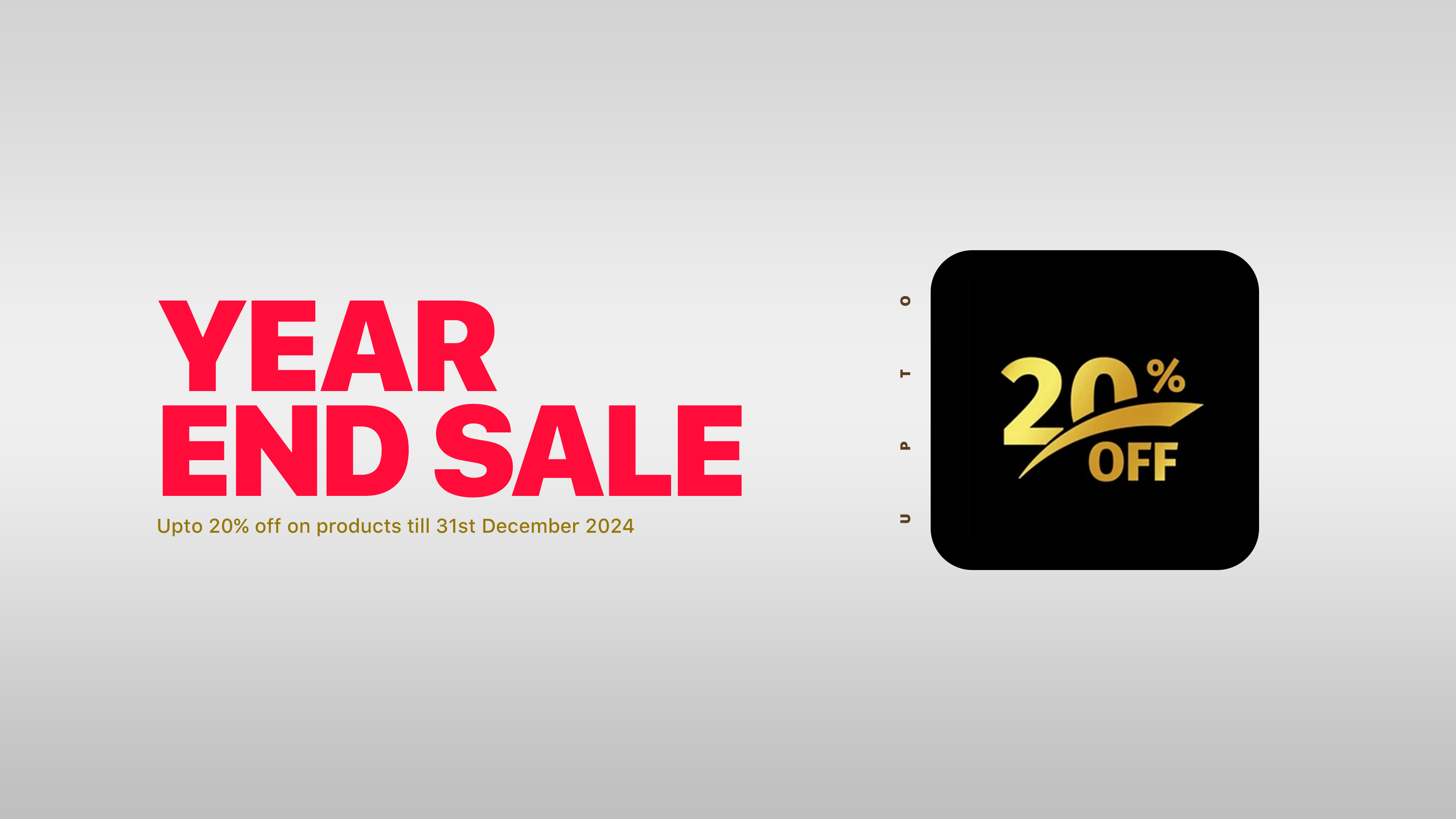 Year end Sale