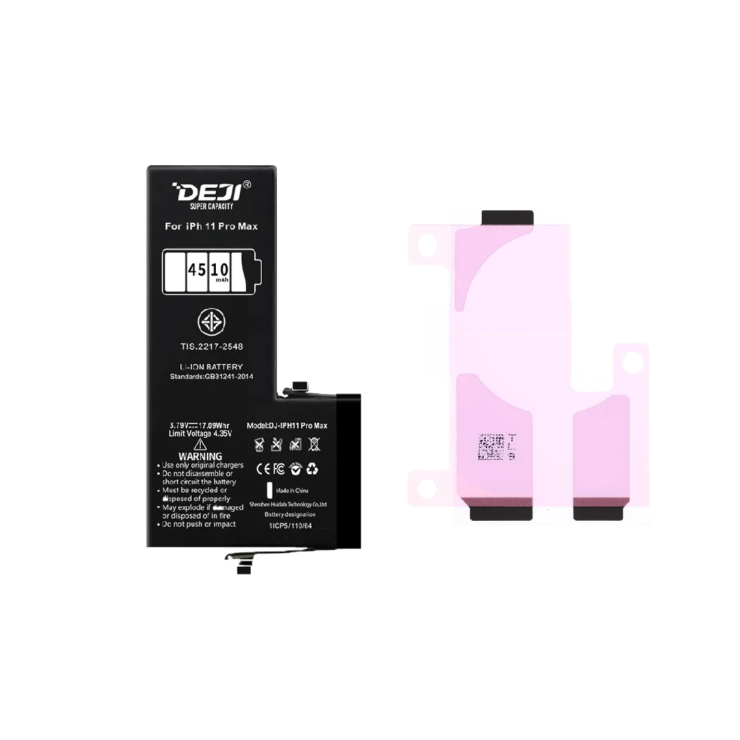 iPhone 11 Pro Max Battery (4510 mAh) by DEJI | Premium Quality