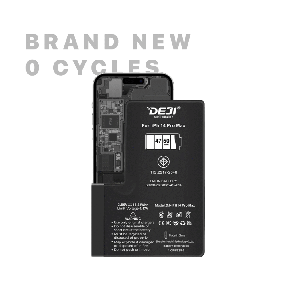 iPhone 14 Pro Max Battery (4750 mAh) by Deji® | Superior Backup