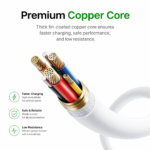 60W USB-C Charge Cable (1 m) by DEJI®