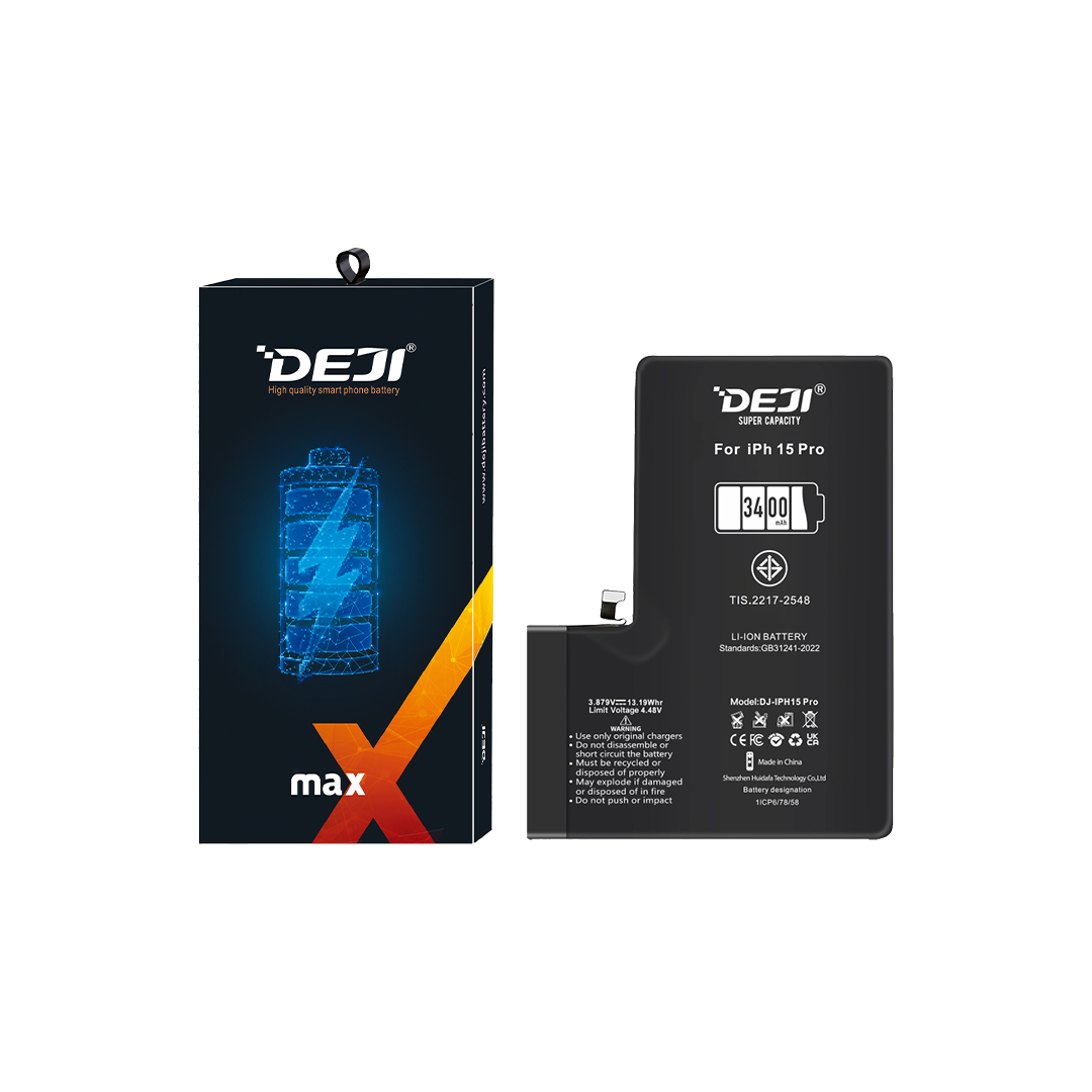 iPhone 15 Pro Battery (3400 mAh) by DEJI®